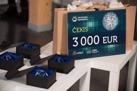3000 eur čekis